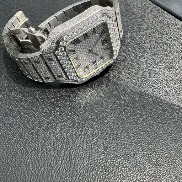 MEN'S VVS MOISSANITE WATCH - Picture 4 of 5